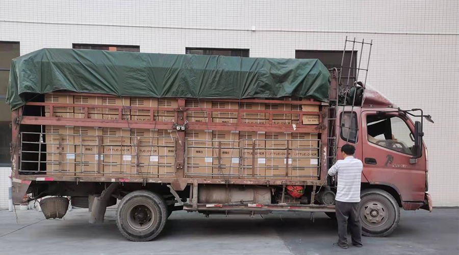 15天，金環(huán)電器順利完成電商客戶的內(nèi)衣干衣機(jī)出貨