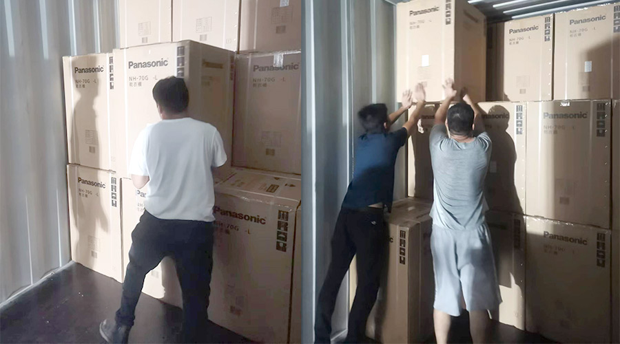 出貨速度！金環(huán)電器順利完成松下客戶的衣物烘干機(jī)出貨